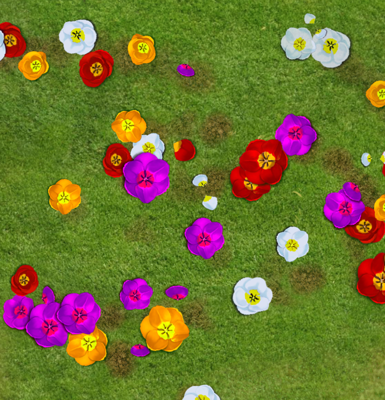 Jeu Trail of Tulips - Obie jeu printanier pour aînés - Eyeclick
