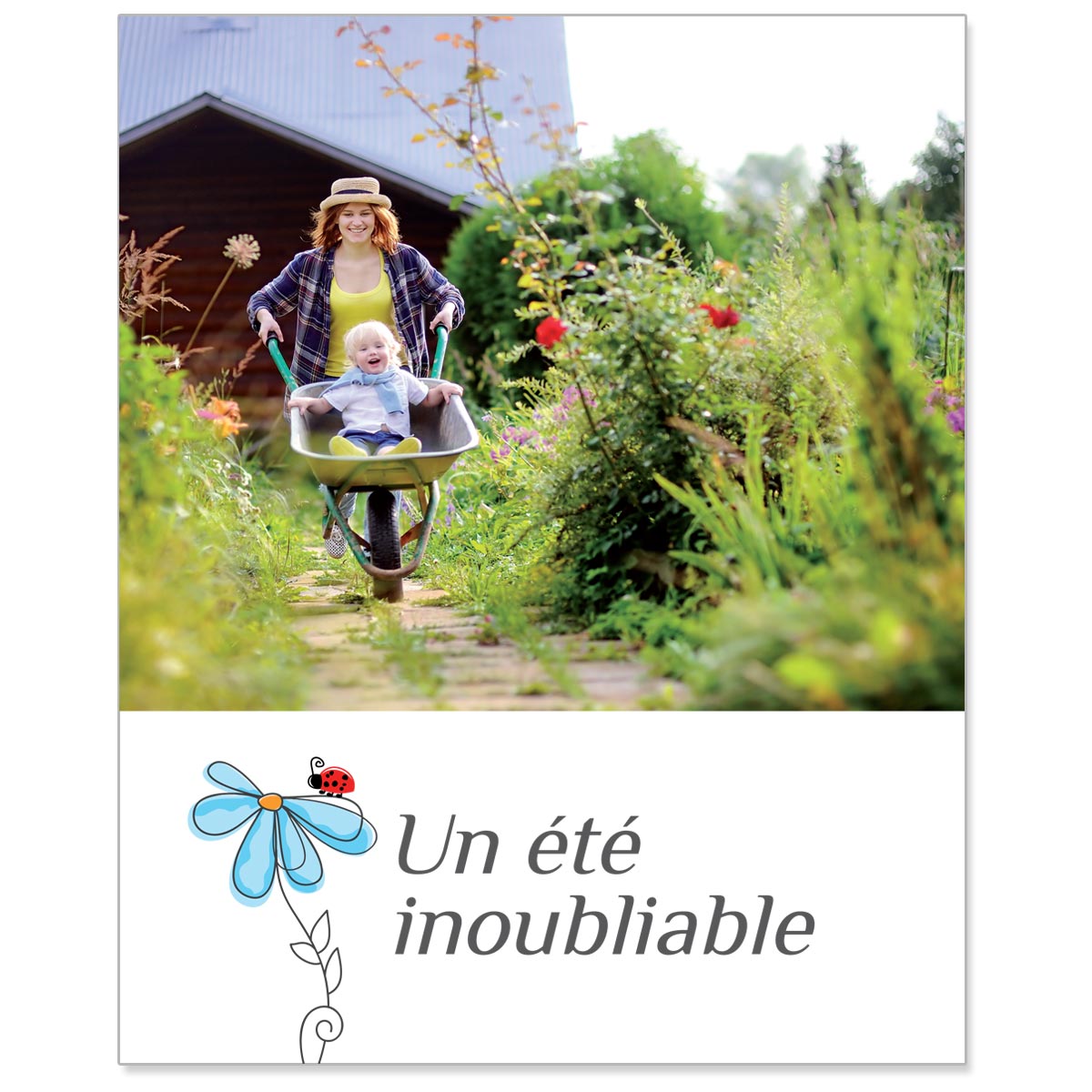 Livre de réminiscence Un été inoubliable