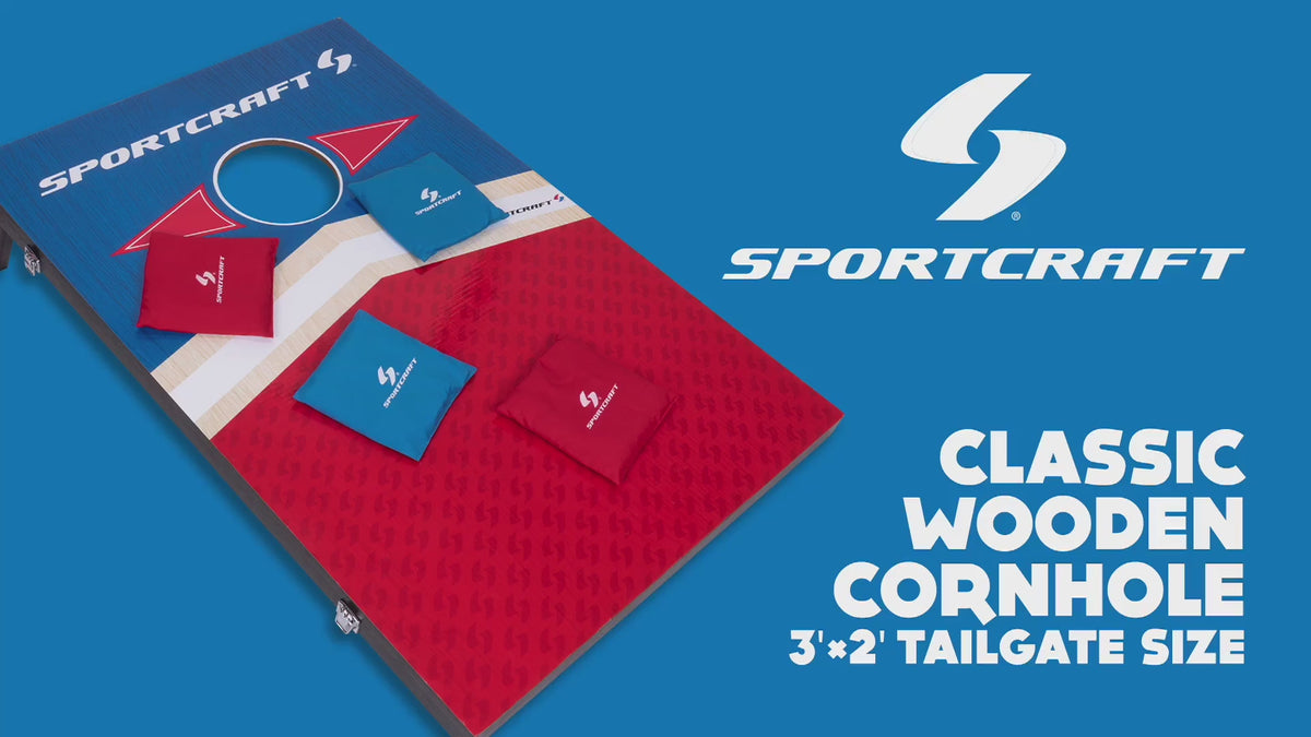 Charger la vidéo: Jeu de poches Cornhole