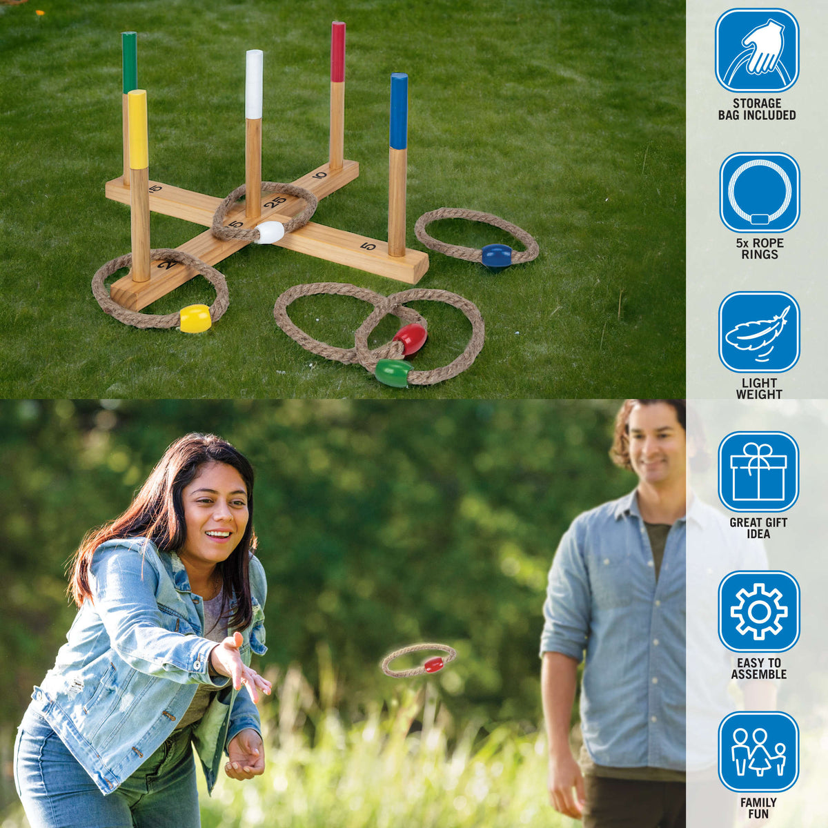Jeu d'anneaux Sportcraft, vue 4
