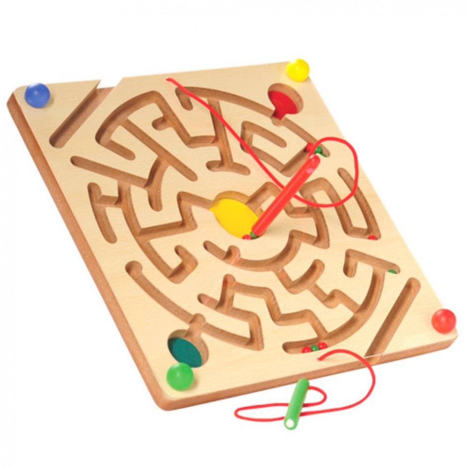 Joyreal Jeux Labyrinthe Magnetique Enfant - Parcours de Motricité