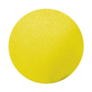 Ballon en mousse jaune