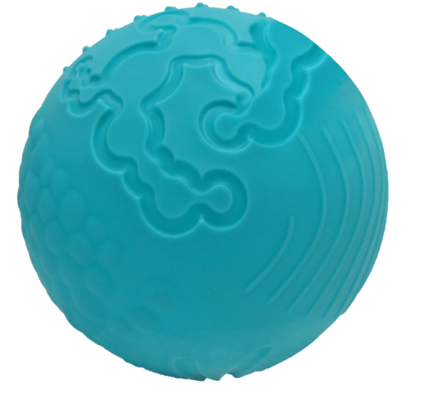 Ballon texturé de 7 pouces, couleur bleu clair